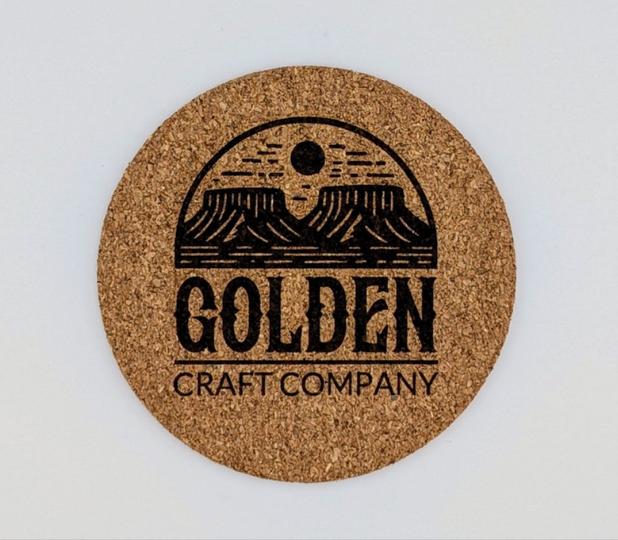 Custom Logo Cork Coasters